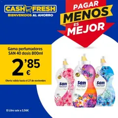 Vista previa Cash Fresh folleto válido desde el 19.11.2025