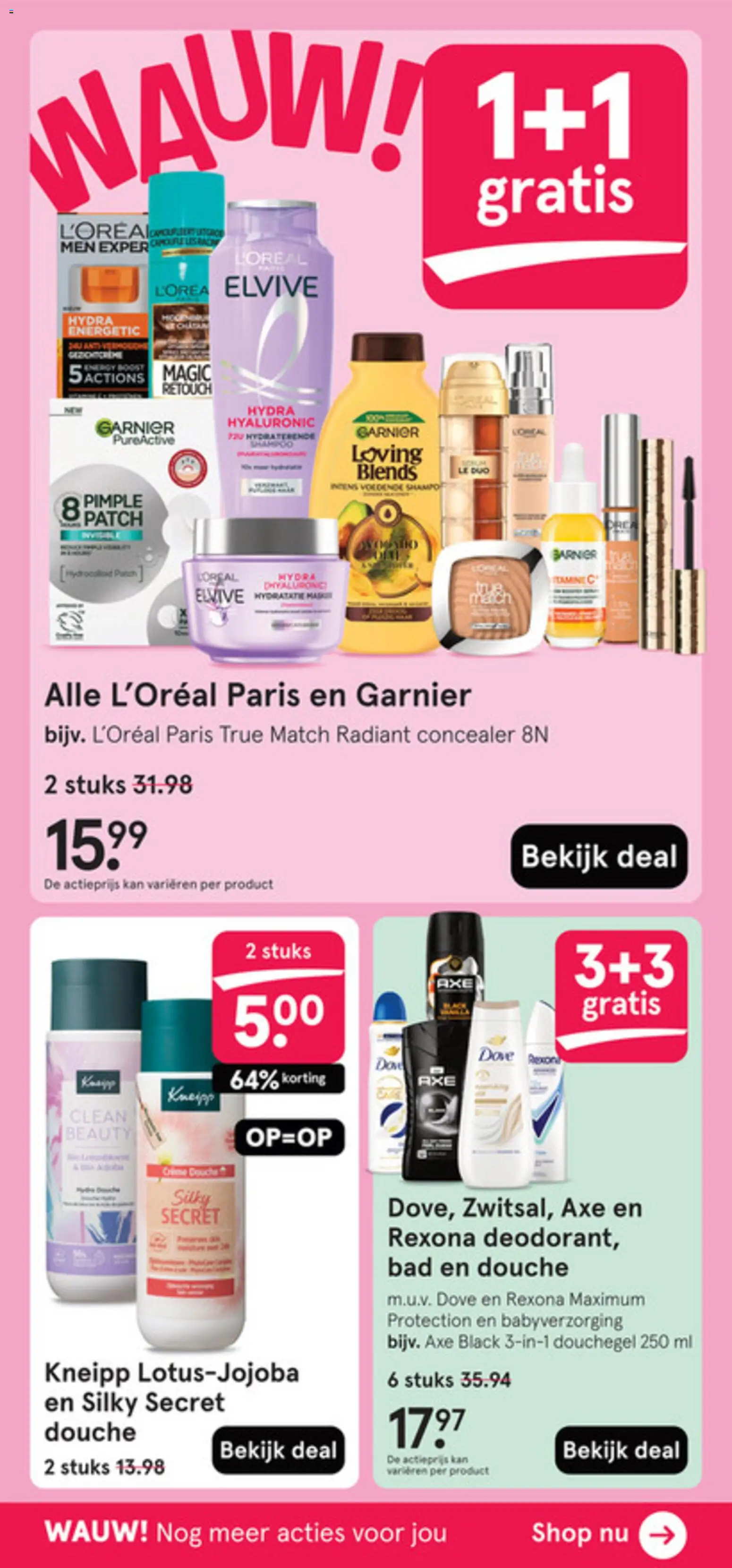 {H1} | Pagina: 22 | Producten: Deodorant, Bad, Concealer, Gel