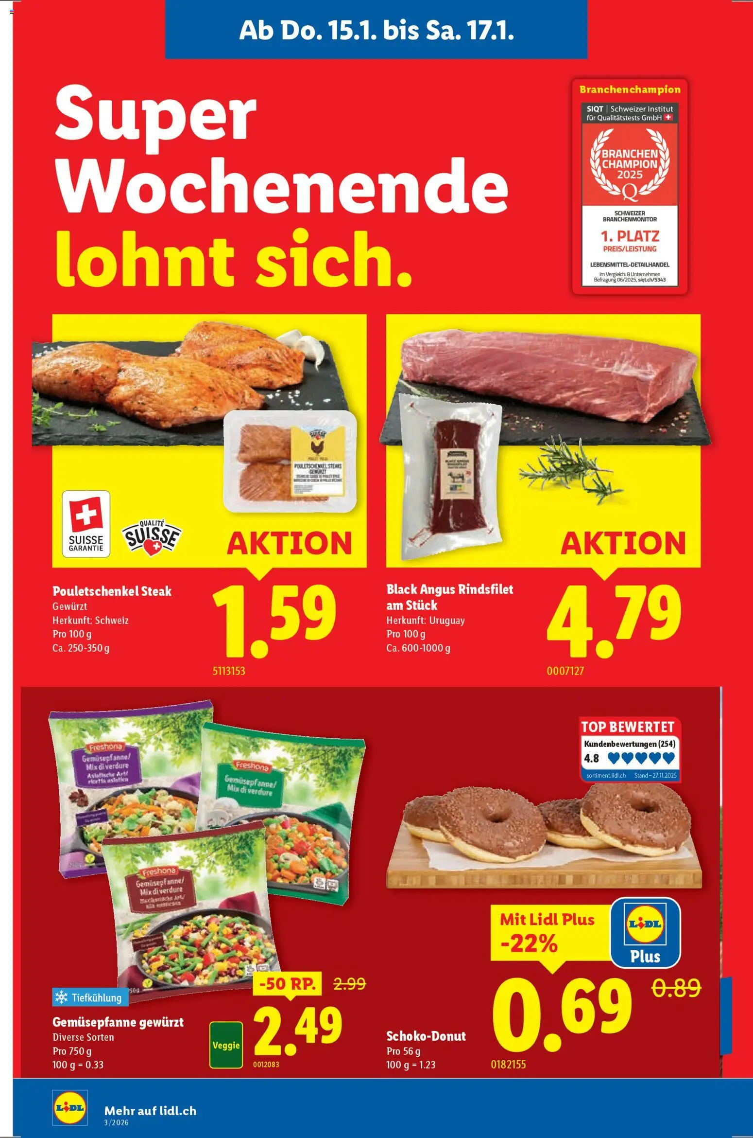 Lidl Aktionen – gültig ab 15.01.2026 | Seite: 2 | Produkte: Top