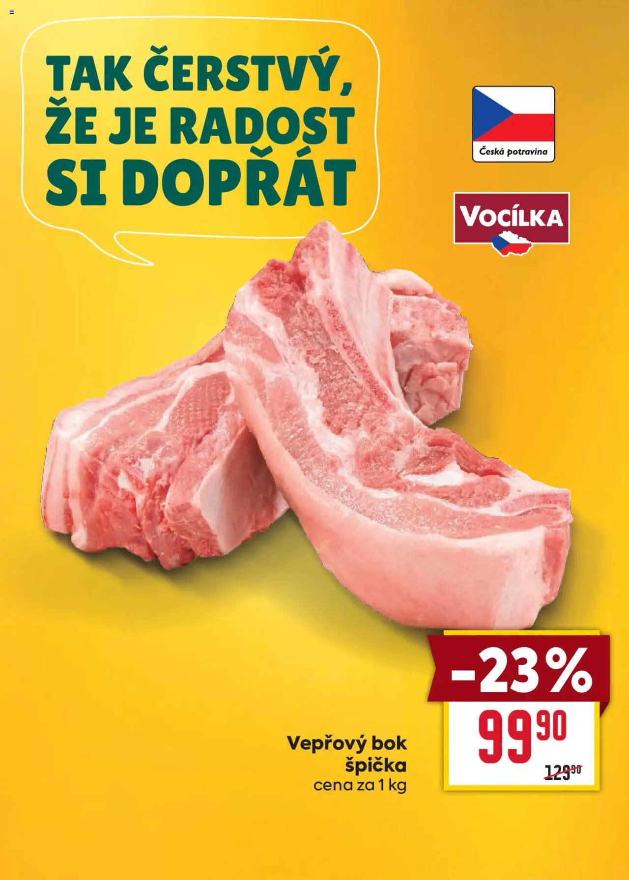 Billa Velký leták od 18.06.2025 | Strana: 8 | Produkty: Vepřový bok
