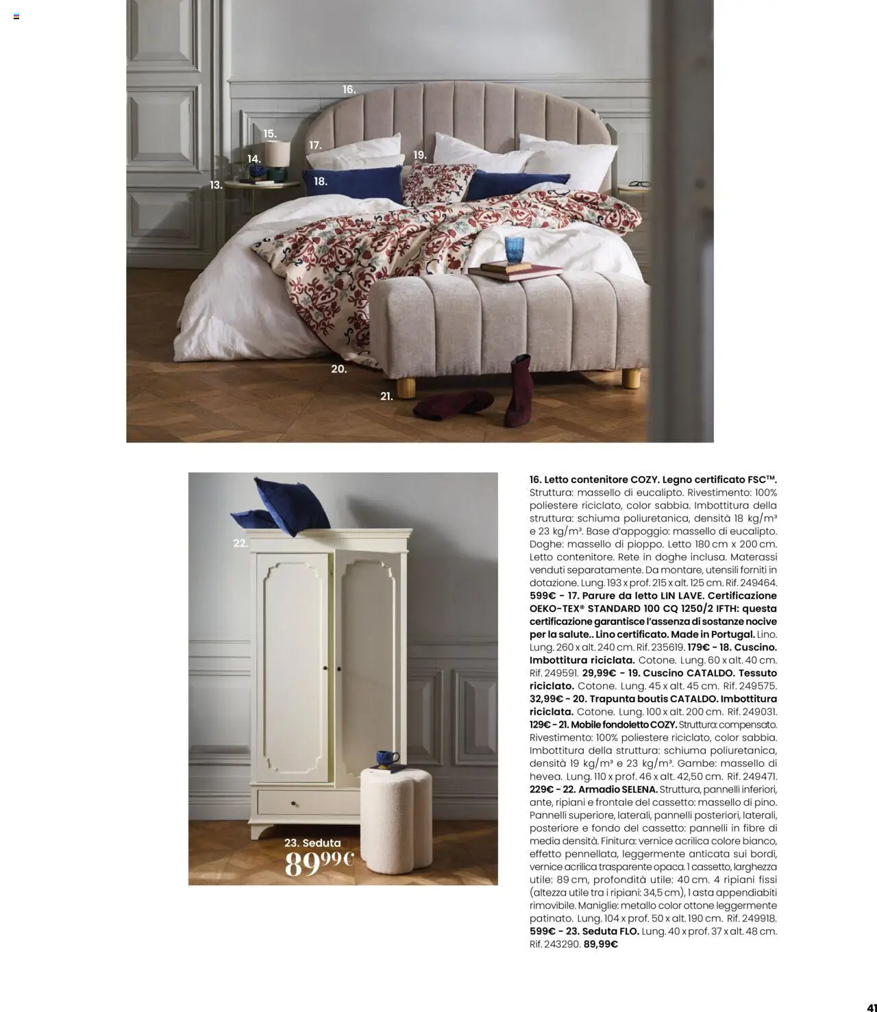 Volantino Maisons du Monde del 27.08.2025 | Pagina: 41 | Prodotti: Mobile, Letto, Armadio, Appendiabiti