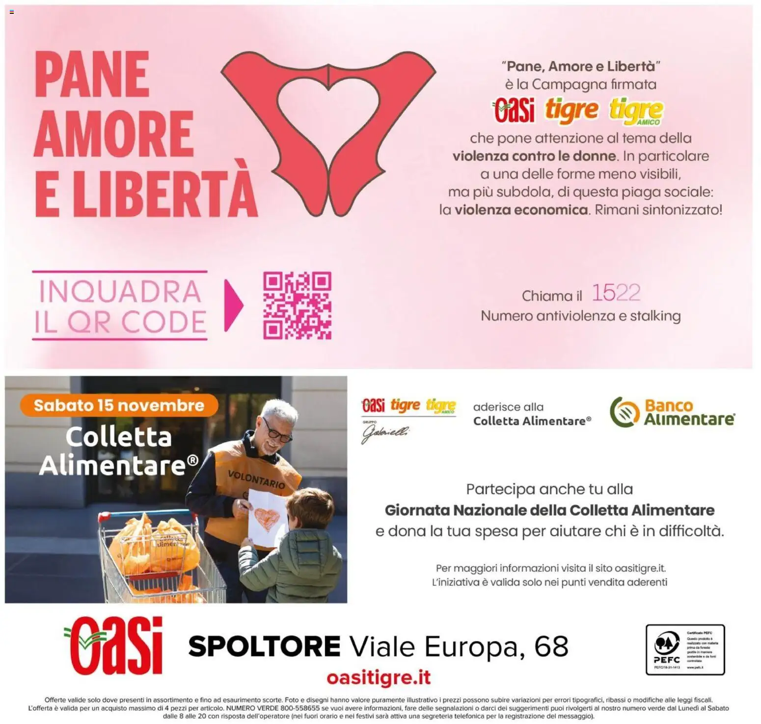 Volantino Oasi del 06.11.2025 | Pagina: 32 | Prodotti: Pane