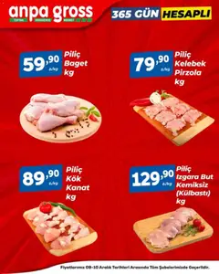 09.12.2025 tarihinden itibaren geçerli olan Anpa Gross kataloğu önizlemesi