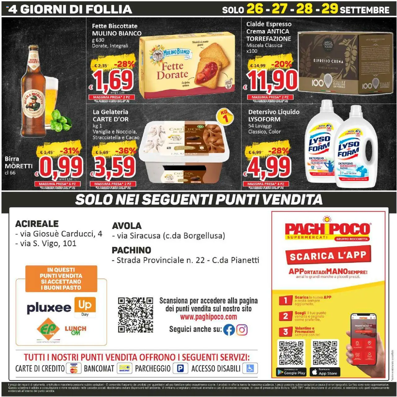 Volantino Paghi Poco del 19.09.2025 | Pagina: 20
