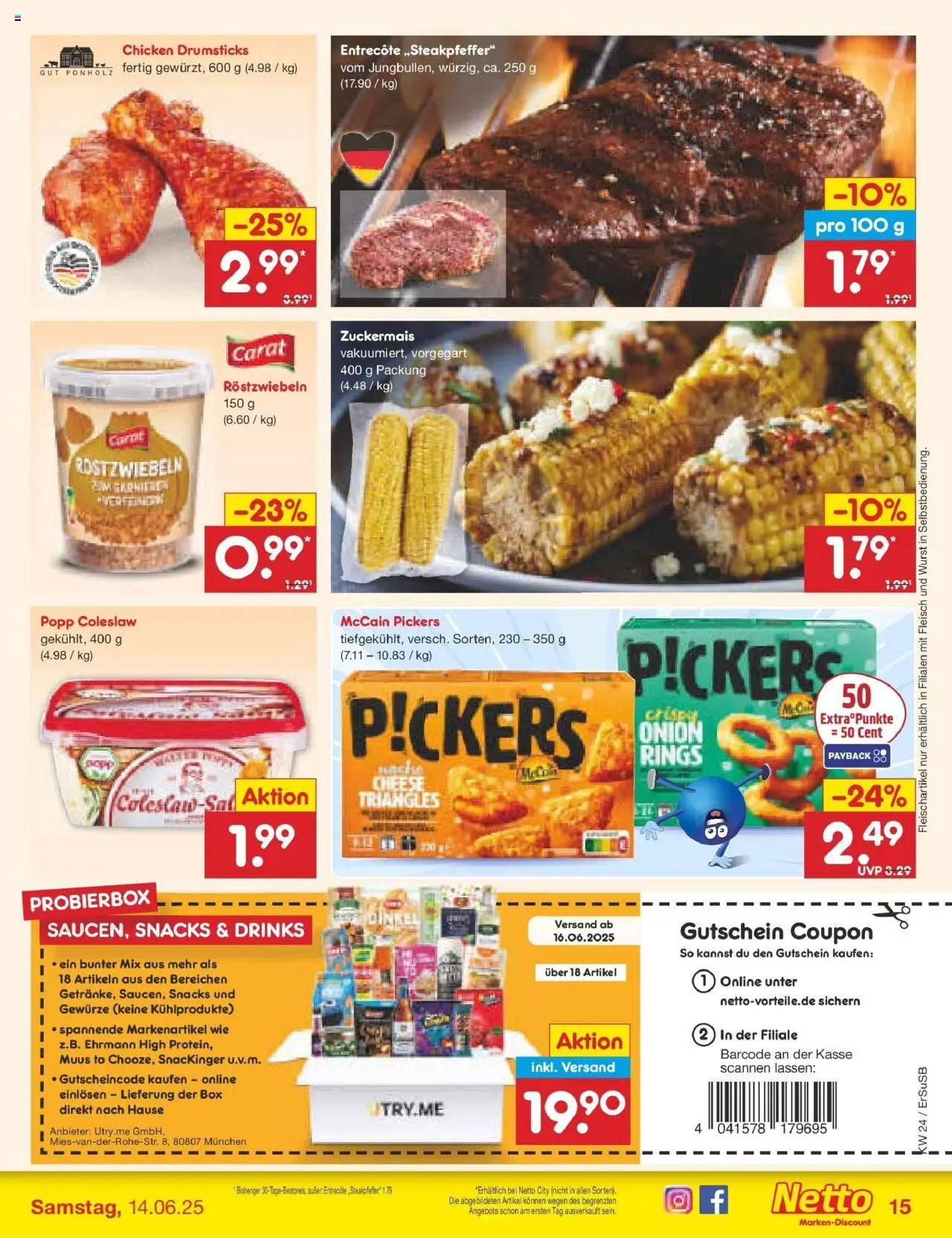 Netto Marken-Discount prospekt Erfurt	 - gültig ab dem 10.06.2025 | Seite: 19
