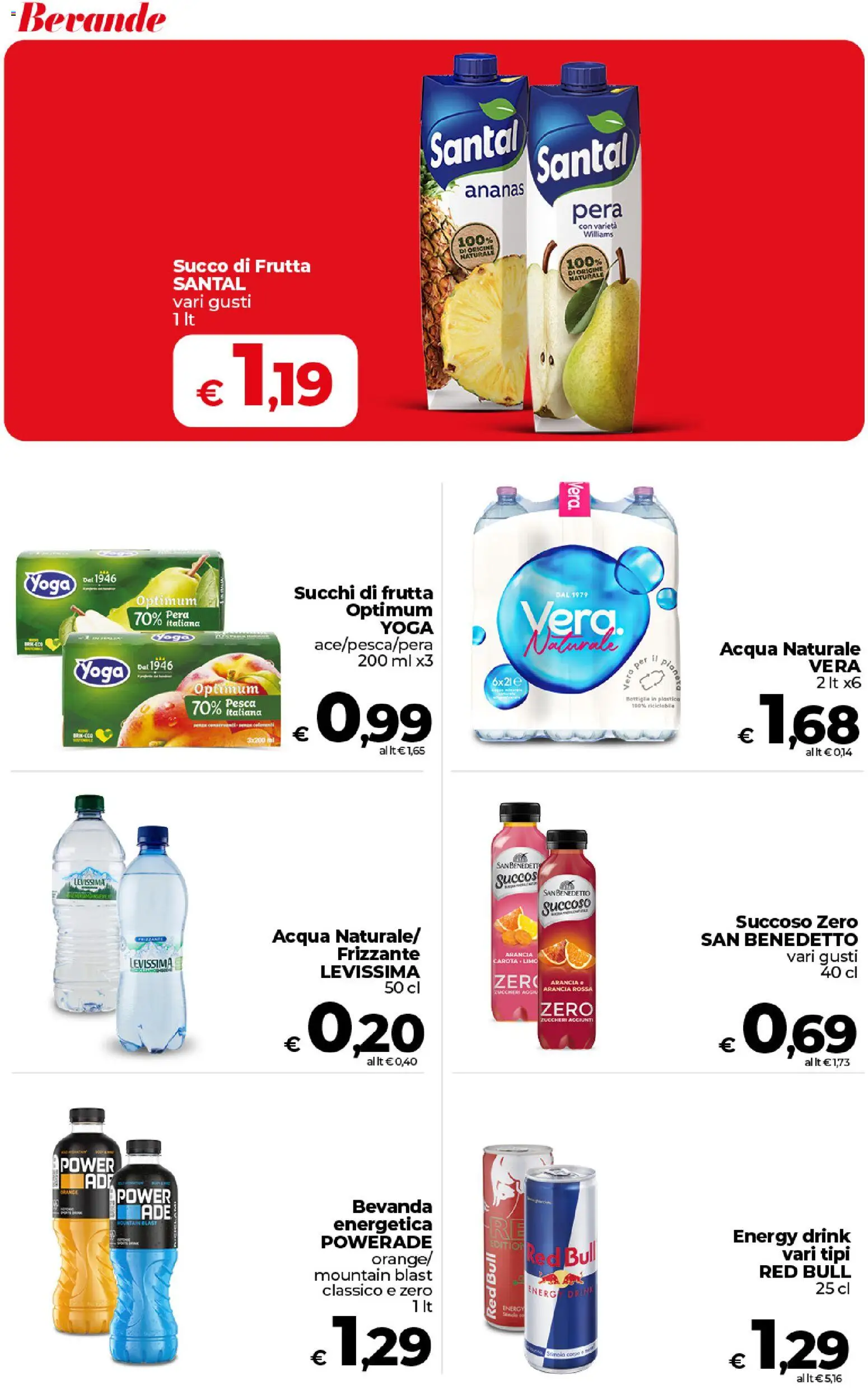 Volantino COOP del 27.01.2026 | Pagina: 36 | Prodotti: Acqua, Frutta, Ananas, Succo di frutta