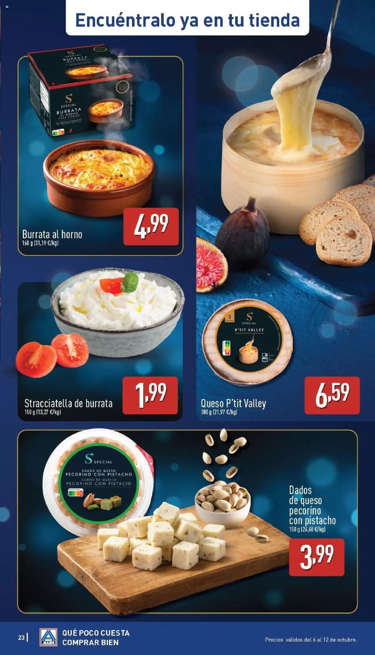 Aldi folleto Canarias │ válido desde el 06.10.2025 | Página: 23 | Productos: Queso, Horno