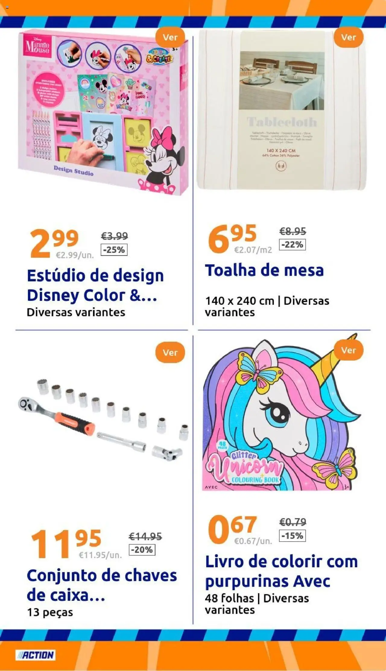 Action folheto │ válido de 18.06.2025 | Página: 29 | Produtos: Mesa, Caixa, Toalha de mesa