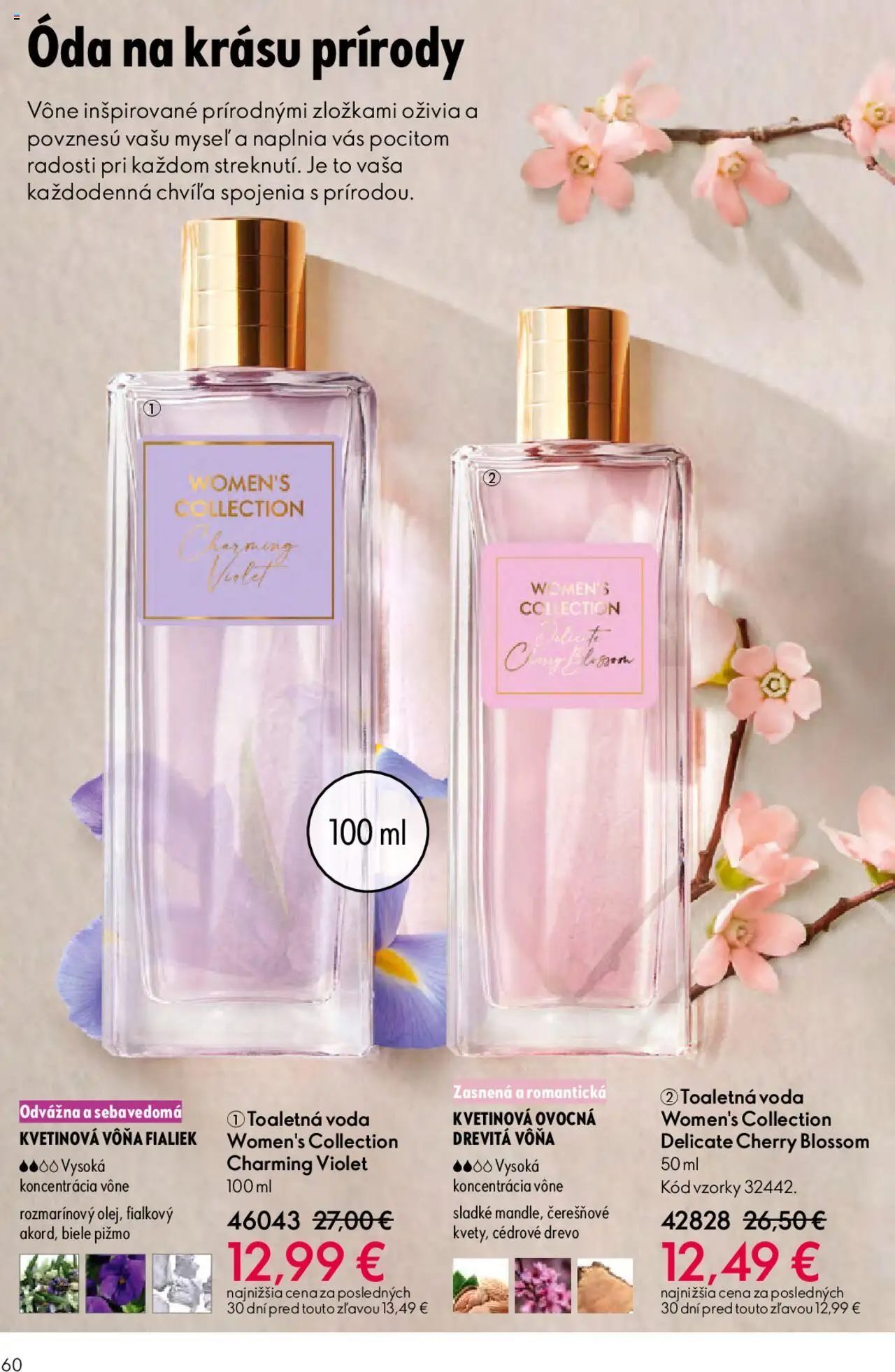 Nové Oriflame akcie – leták je platný od 22.10.2025 | Strana: 60 | Produkty: Toaletná voda, Voda