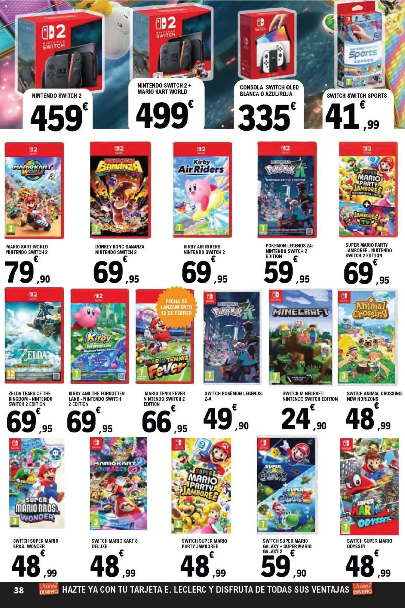 E.Leclerc - Super Ofertas Pamplona │ válido desde el 04.02.2026 | Página: 38