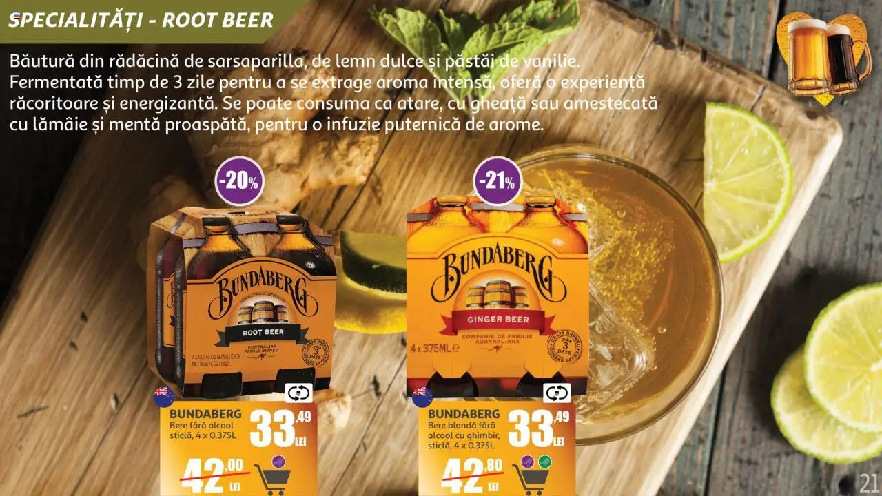 Auchan catalog - Marelui Târg de Bere – valabil de la 11.06.2025 | Pagină: 21 | Produse: Bere, Lămâie