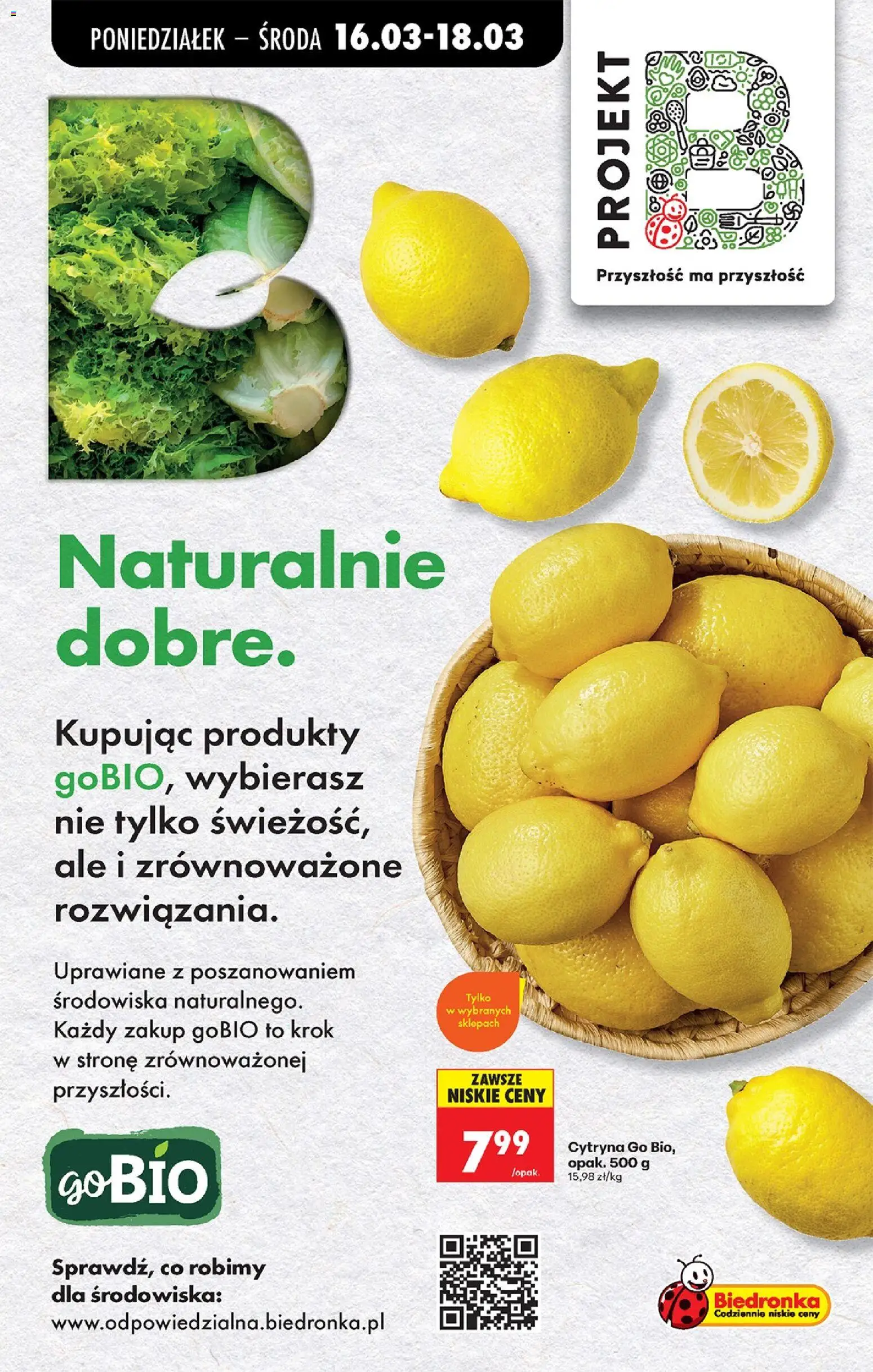 Biedronka gazetka od poniedziałku od 16.03.2026 | Strona: 30