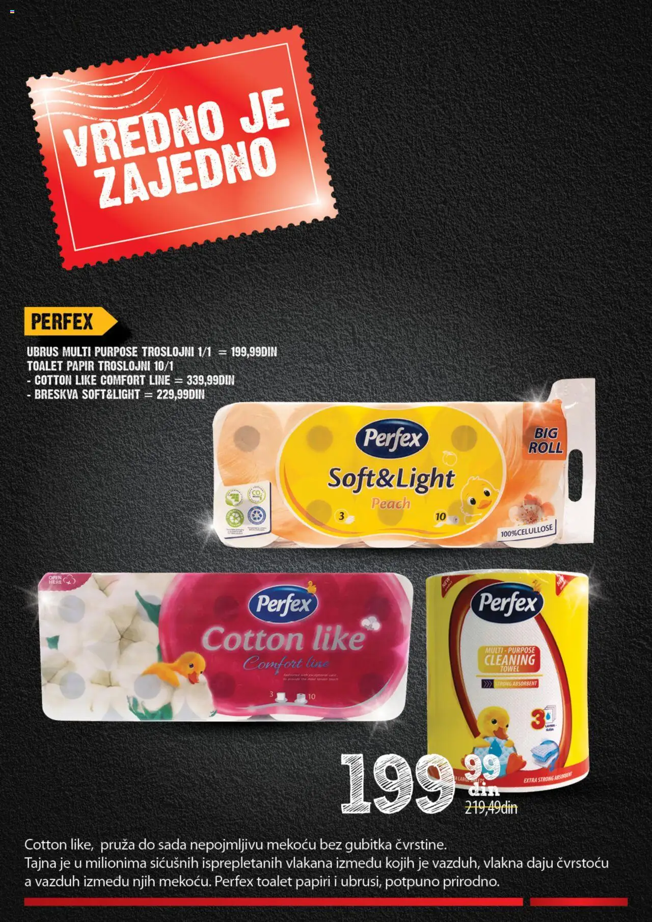 Idea katalog - važi od 16.10.2025 | Strana: 30 | Proizvode: Toalet papir, Ubrus, Breskva