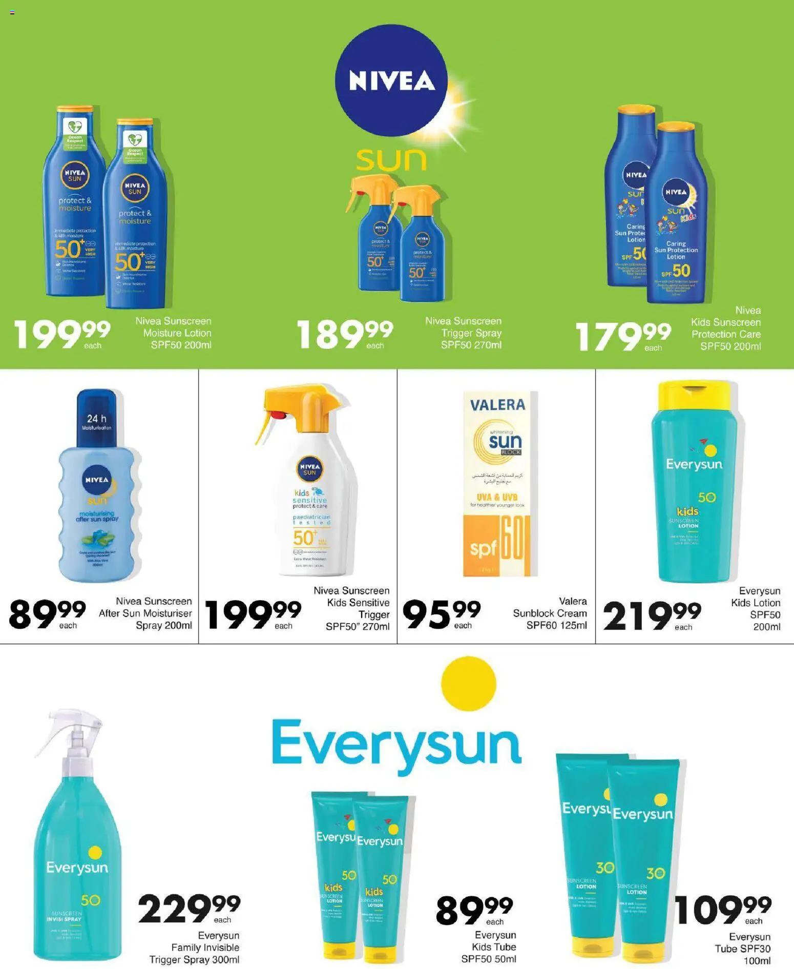 New Save catalogue – valid from 12.02.2026 | Page: 64 | Products: Cream, Sunscreen, Water, Lotion