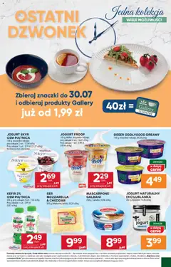 Stokrotka Gazetka od 24.07.2025 | Strona: 15 | Produkty: Kefir, Jogurt naturalny, Jogurt, Skyr