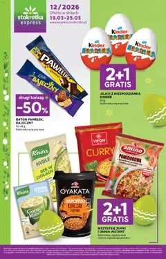 Pogląd oferty "Stokrotka gazetka - Express" - ważna od 19.03.2026