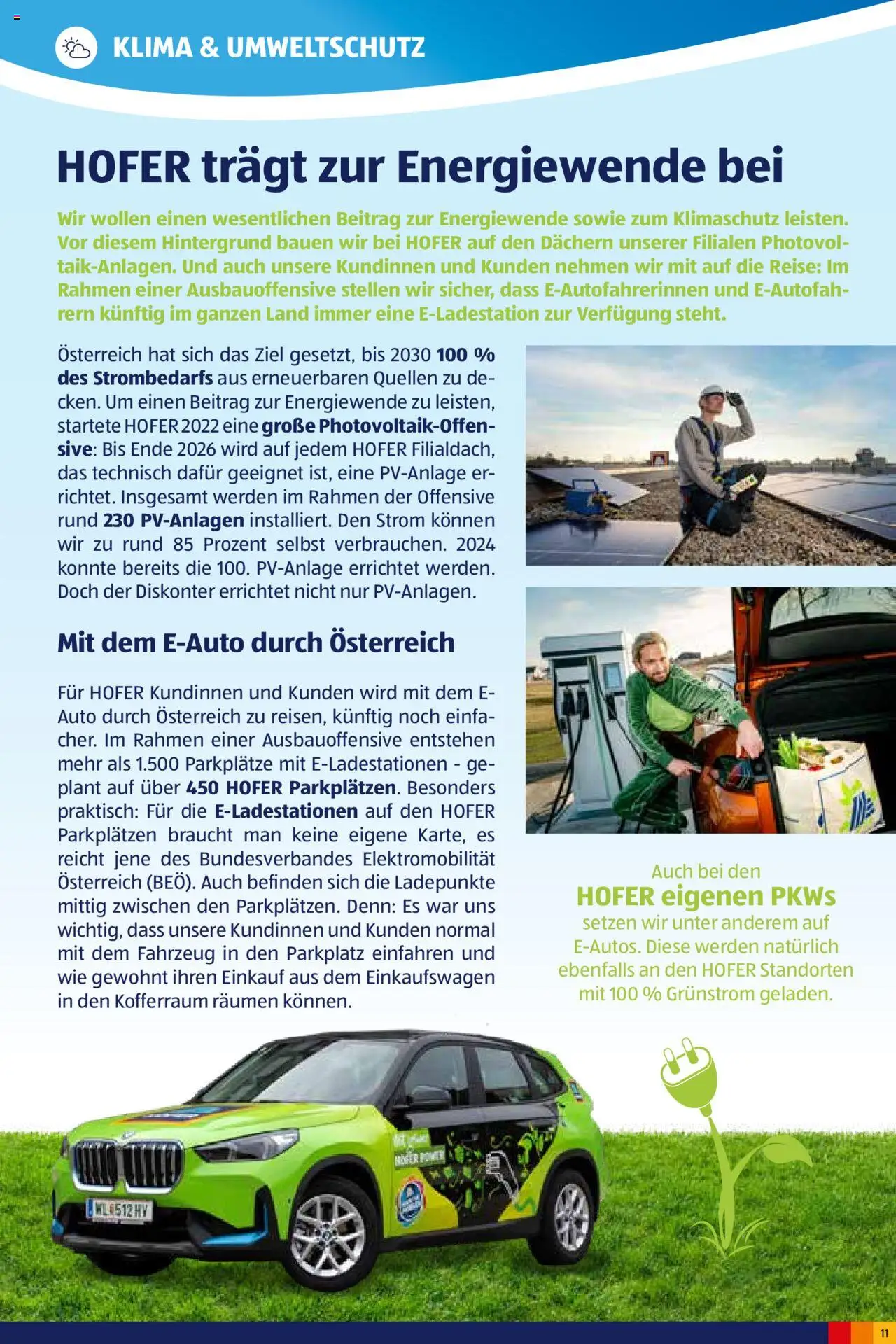 Hofer Heute für Morgen-Magazin gültig ab 02.10.2024 | Seite: 11