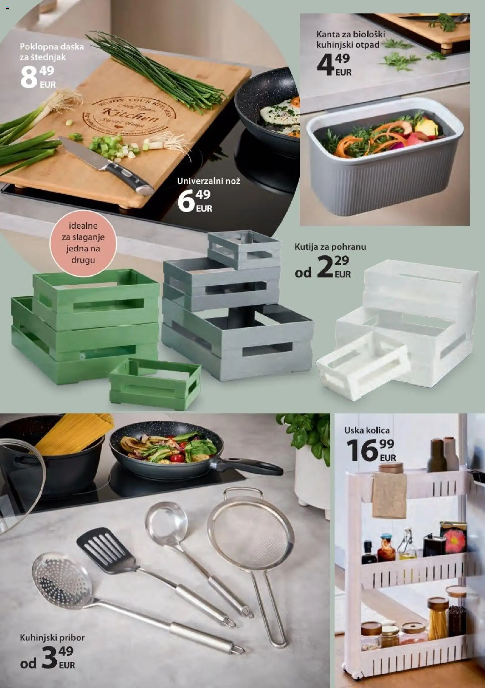 NKD katalog | vrijedi od 05.01.2025 | Stranica: 2 | Proizvodi: Kutija, Nož, Kolica, Štednjak