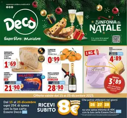 Anteprima del volantino Decò MaxiStore - Napoli catalogo valido a partire dal 15.12.2025