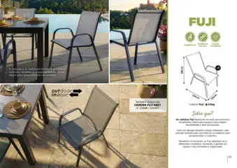 Pré-visualização Espaço Casa folheto Ar Livre 2026 válido de 07.03.2026 | Página: 65 | Produtos: Cadeiras, Cadeira