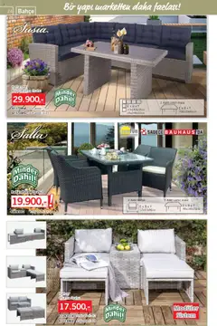 Bauhaus Katalog - 28.06.2025 tarihinden itibaren geçerlidir | Sayfa: 24 | Ürünler: Koltuk, Masa