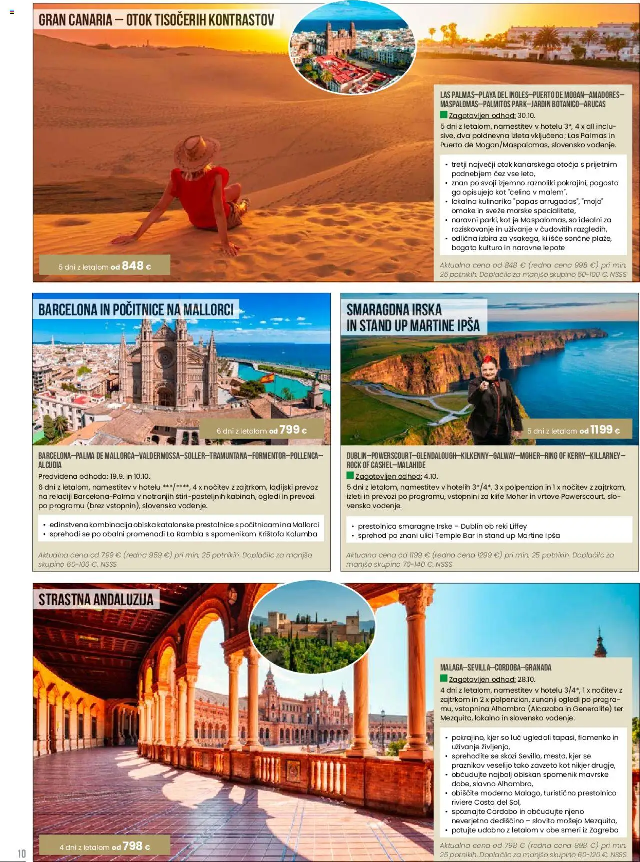Sonček katalog potovanja │ velja od 19.06.2025 | Stran: 10