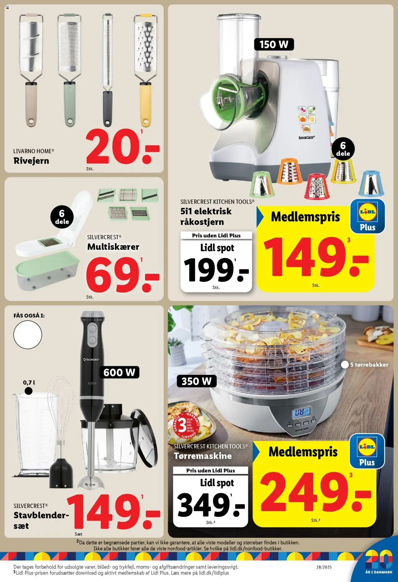 Lidl Tilbudsavis gyldig fra 06.07.2025 | Side: 19 | Produkter: Processor, Rivejern