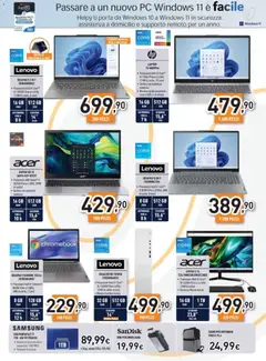 Anteprima del volantino Unieuro - Black Friday valido a partire dal 04.11.2025 | Pagina: 11 | Prodotti: Schermo, Notebook, PC, Samsung