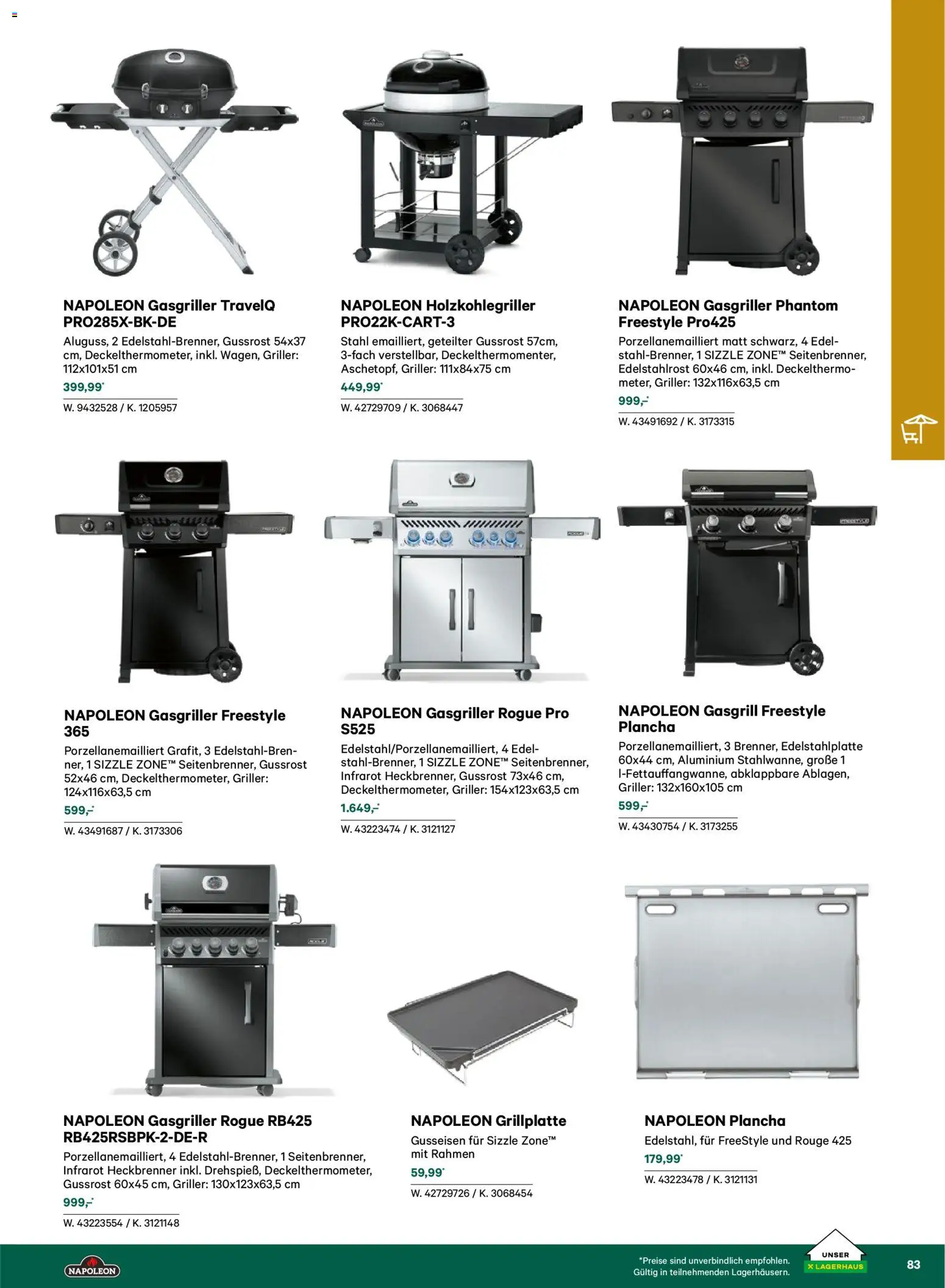 Lagerhaus  Garten und Freizeit Katalog 2026 gültig ab 22.02.2026 | Seite: 83 | Produkte: Rouge