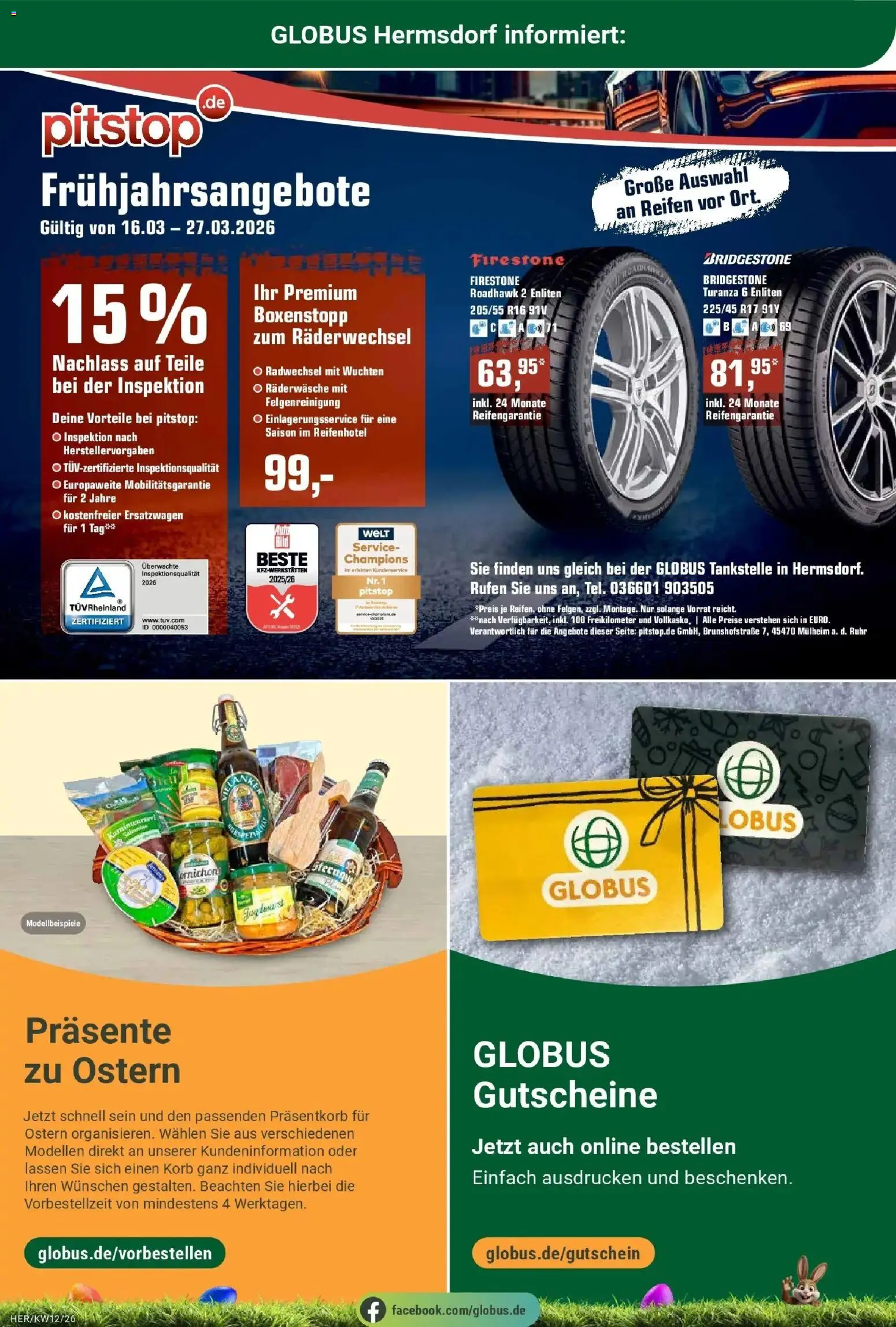 Globus prospekt Hermsdorf	 – gültig ab 15.03.2026 | Seite: 30 | Produkte: Korb