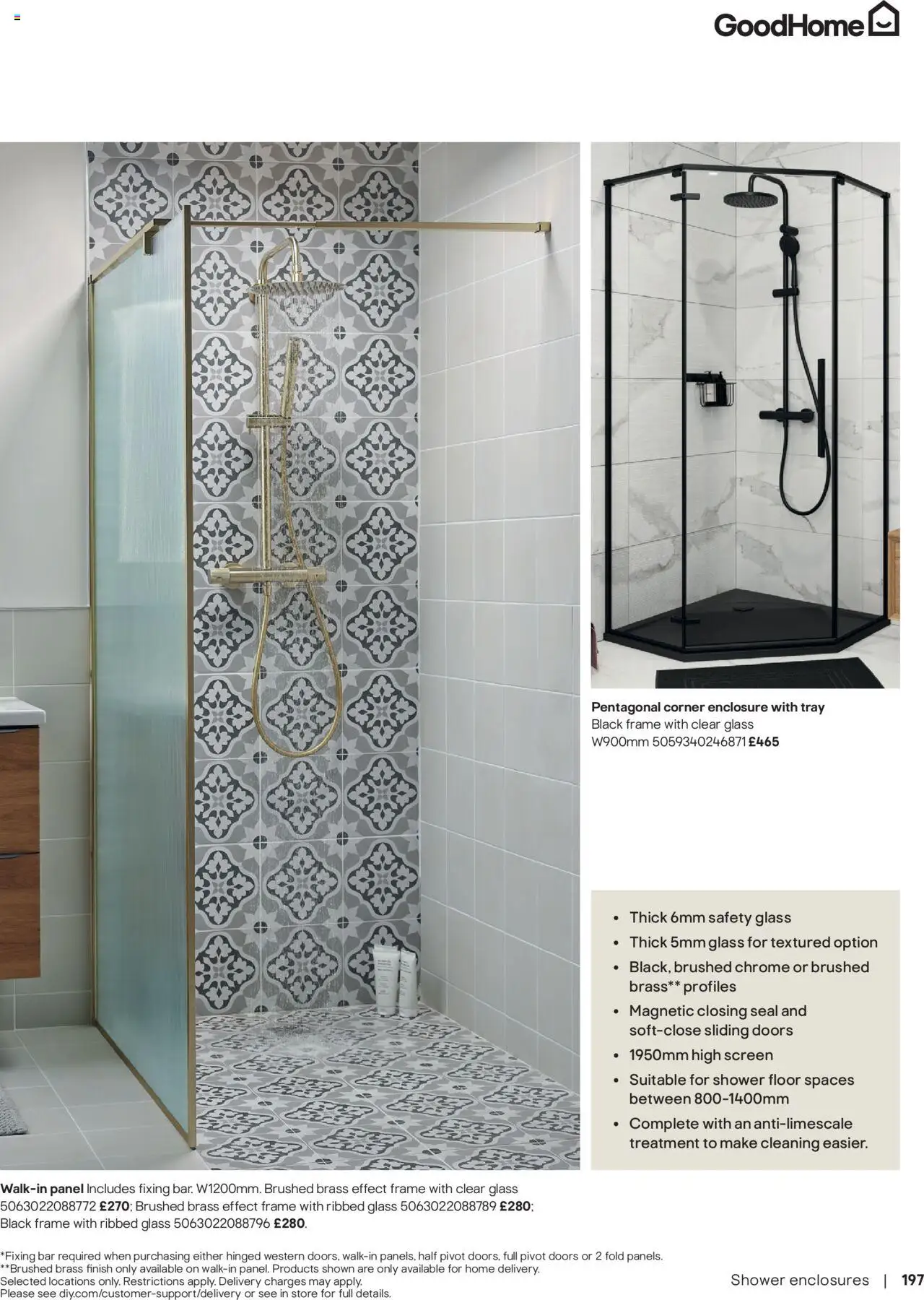  | Page: 197 | Products: Shower, Doors, Floor, Sliding doors