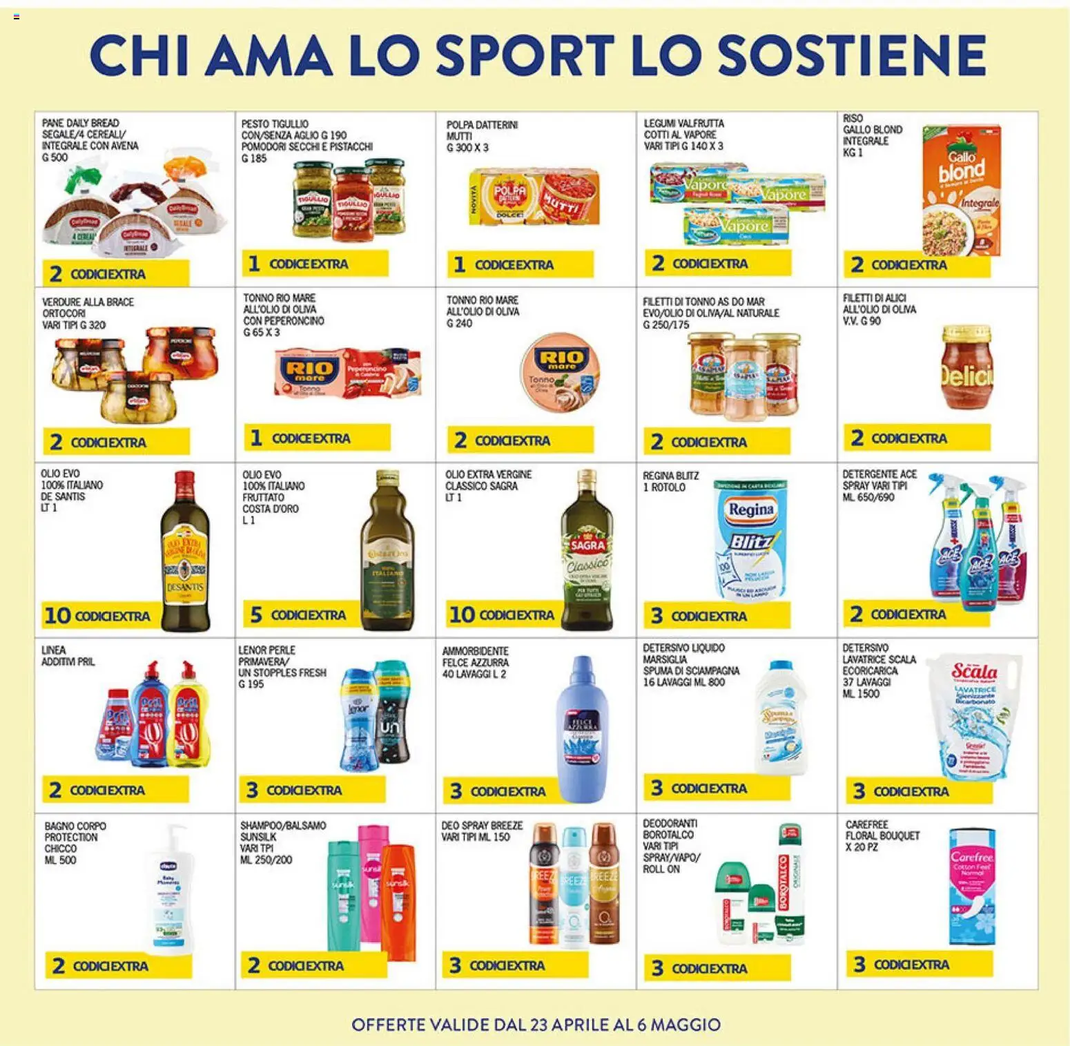 Volantino Coal del 23.04.2026 | Pagina: 23 | Prodotti: Peperoncino, Tonno, Mutti, Alici