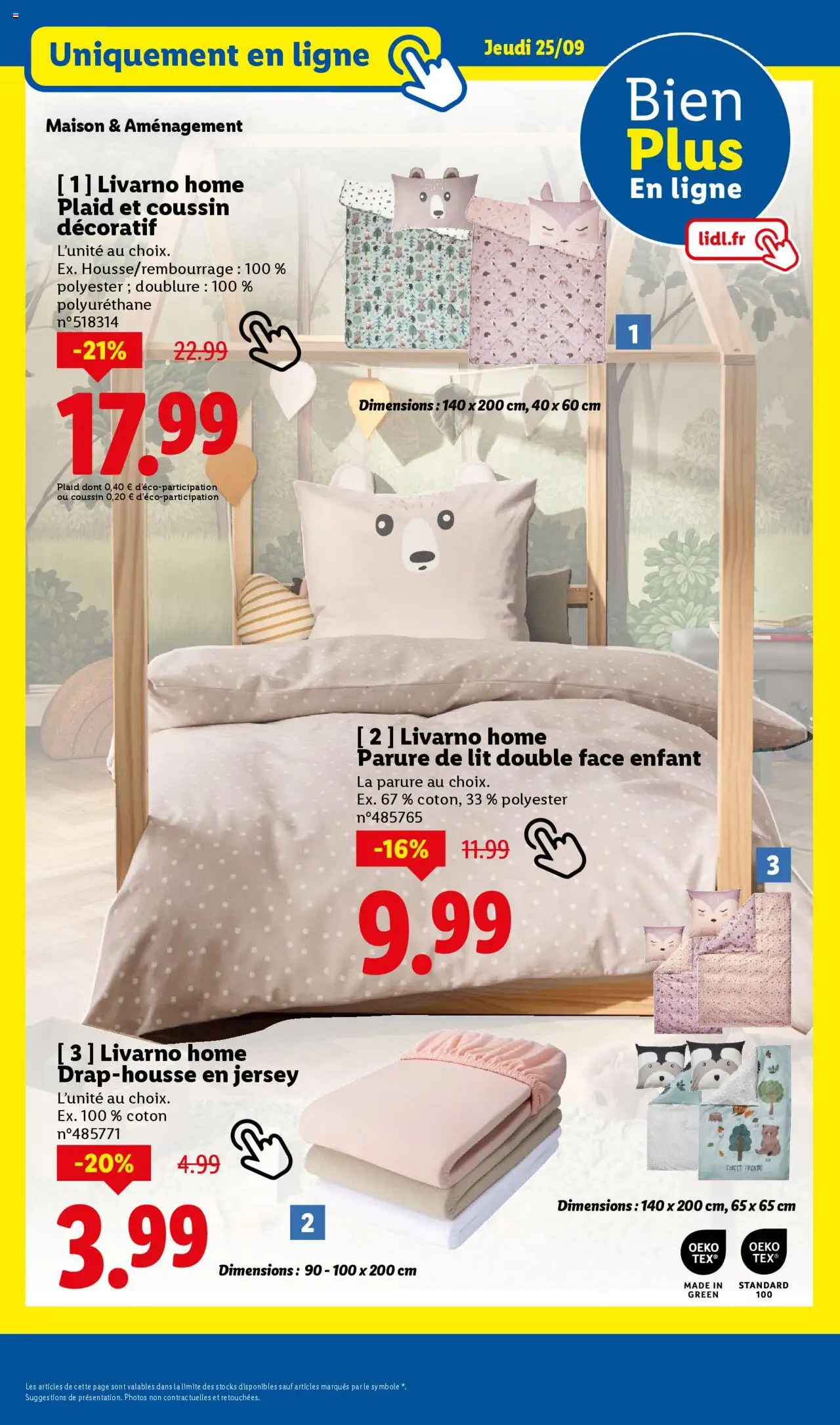  | Page: 35 | Produits: Coton, Parure de lit, Lit