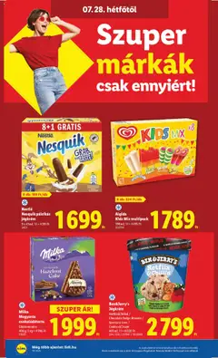 Lidl akciós ujság - amely érvényes a következő dátumtól: 24.07.2025 | Oldal: 48
