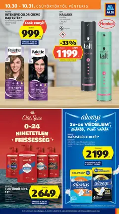 TAFT HAJLAKK, többféle 250 ml/flakon - amely érvényes a következő dátumtól: 30.10.2025 | Oldal: 19