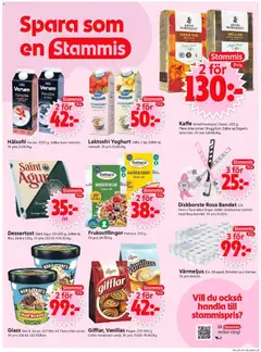 ICA Supermarket - Hjärnarp - Förhandsvisning av reklamblad från butik ICA Supermarket aktuell från 27.10.2025 | Sida: 3 | Produkter: Kanel, Yoghurt, Kaffe, Värmeljus
