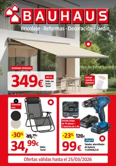 Vista previa Bauhaus folleto válido desde el 26.02.2026 | Página: 1