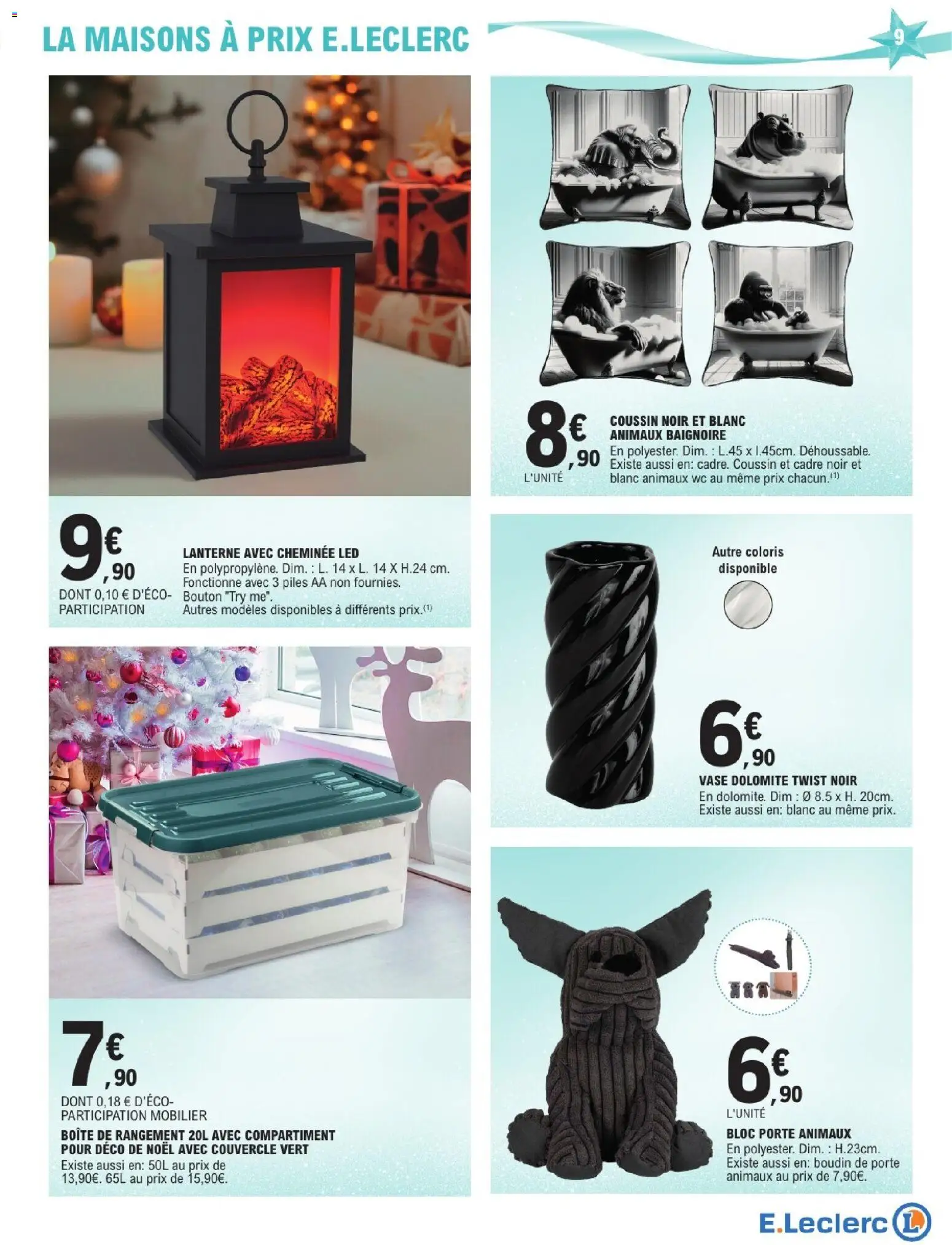 {H1} | Page: 9 | Produits: Boudin de porte, Porte, Boîte de rangement, Cadre