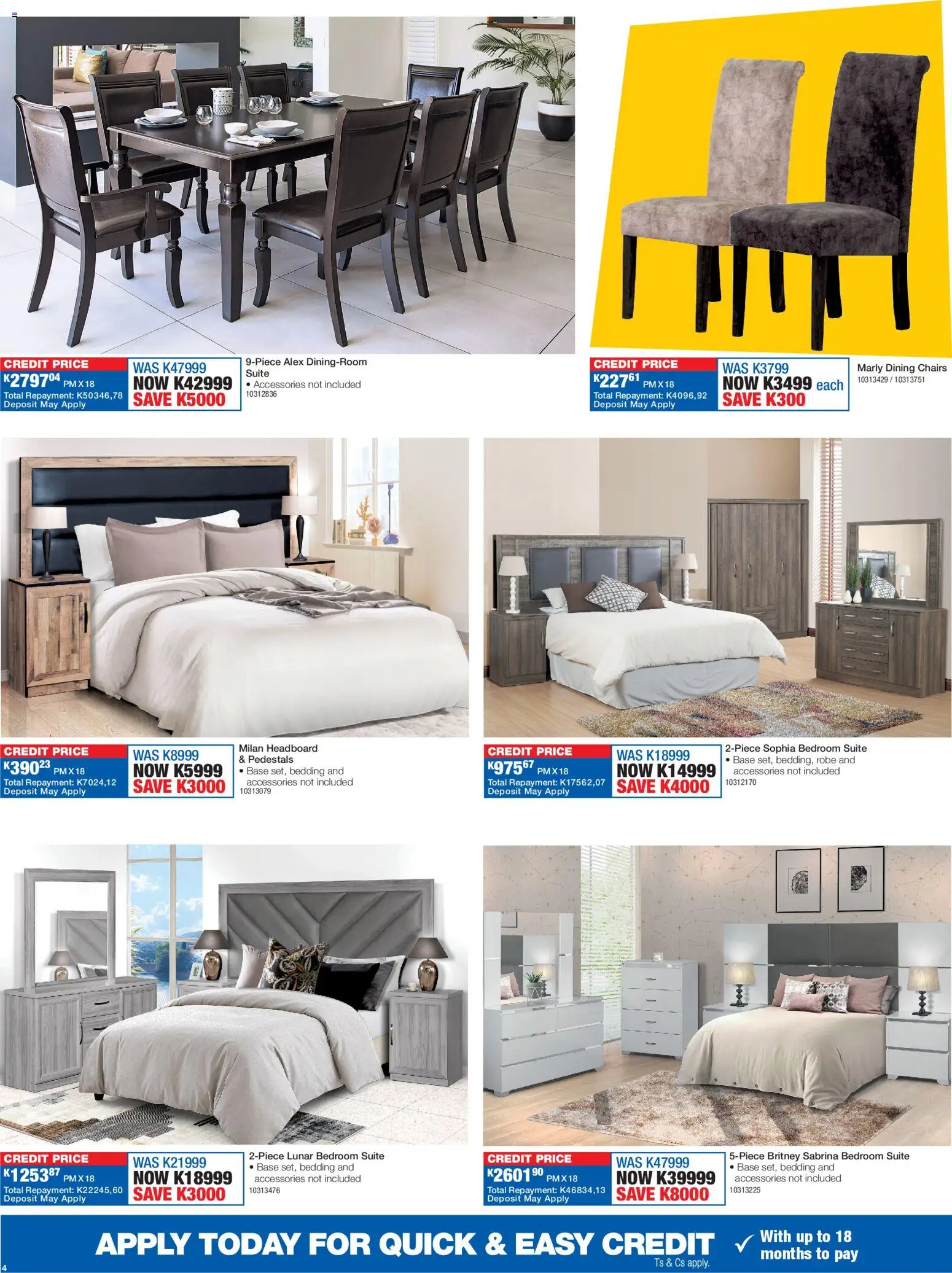 New OK Furniture catalogue – valid from 16.03.2026 | Page: 4 | Products: Headboard