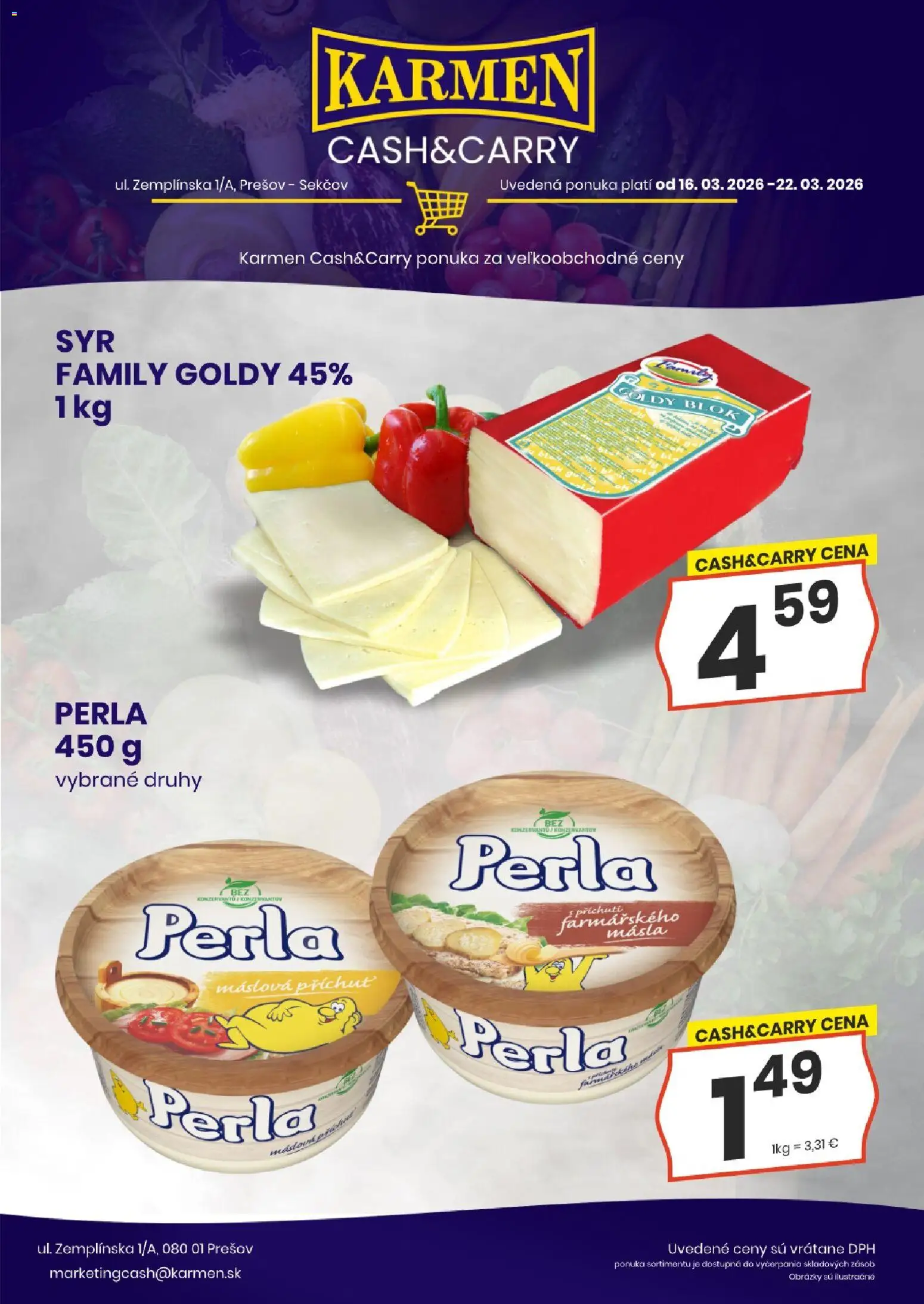 Nové KARMEN CBA akcie – leták je platný od 16.03.2026 | Strana: 6