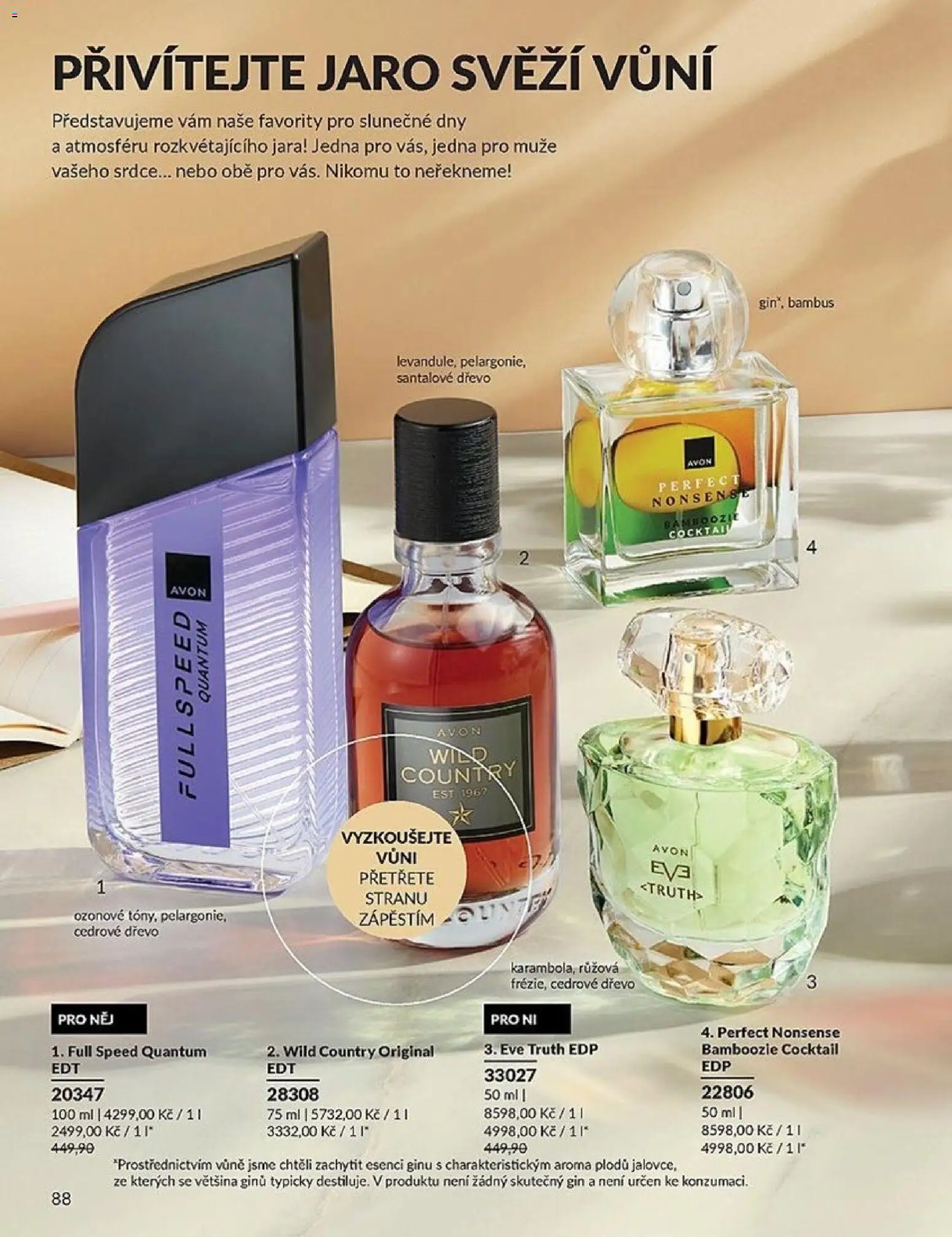 Avon katalog 3/2026 od 01.03.2026 | Strana: 88 | Produkty: Gin