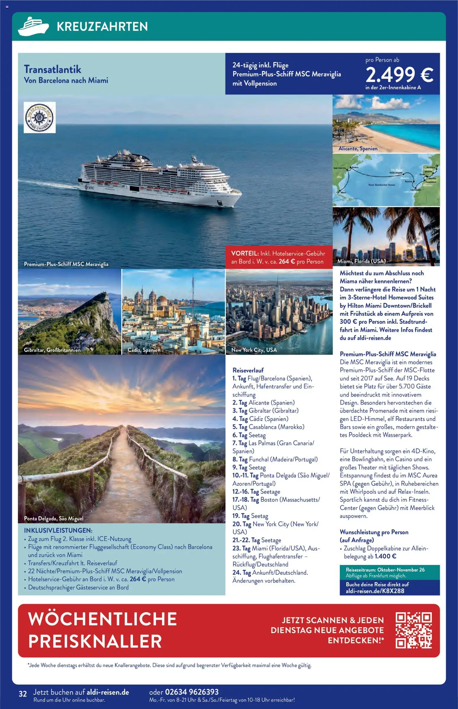 Aldi Reisen  Reisemagazin – gültig ab 01.01.2026 | Seite: 32