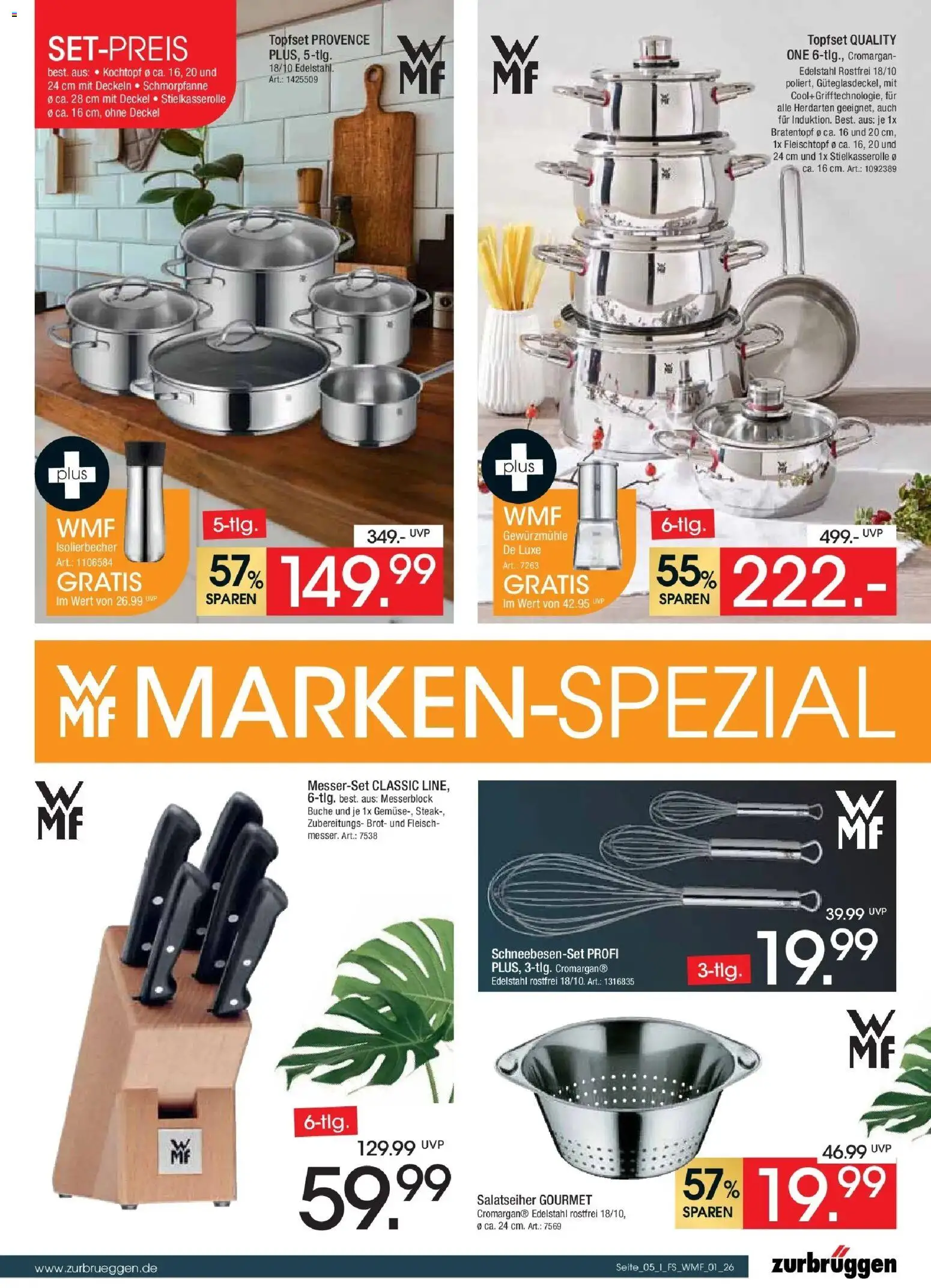 Zurbrüggen Marken Spezial Unna – gültig ab 16.03.2026 | Seite: 5 | Produkte: Brot, Steak, Fleisch