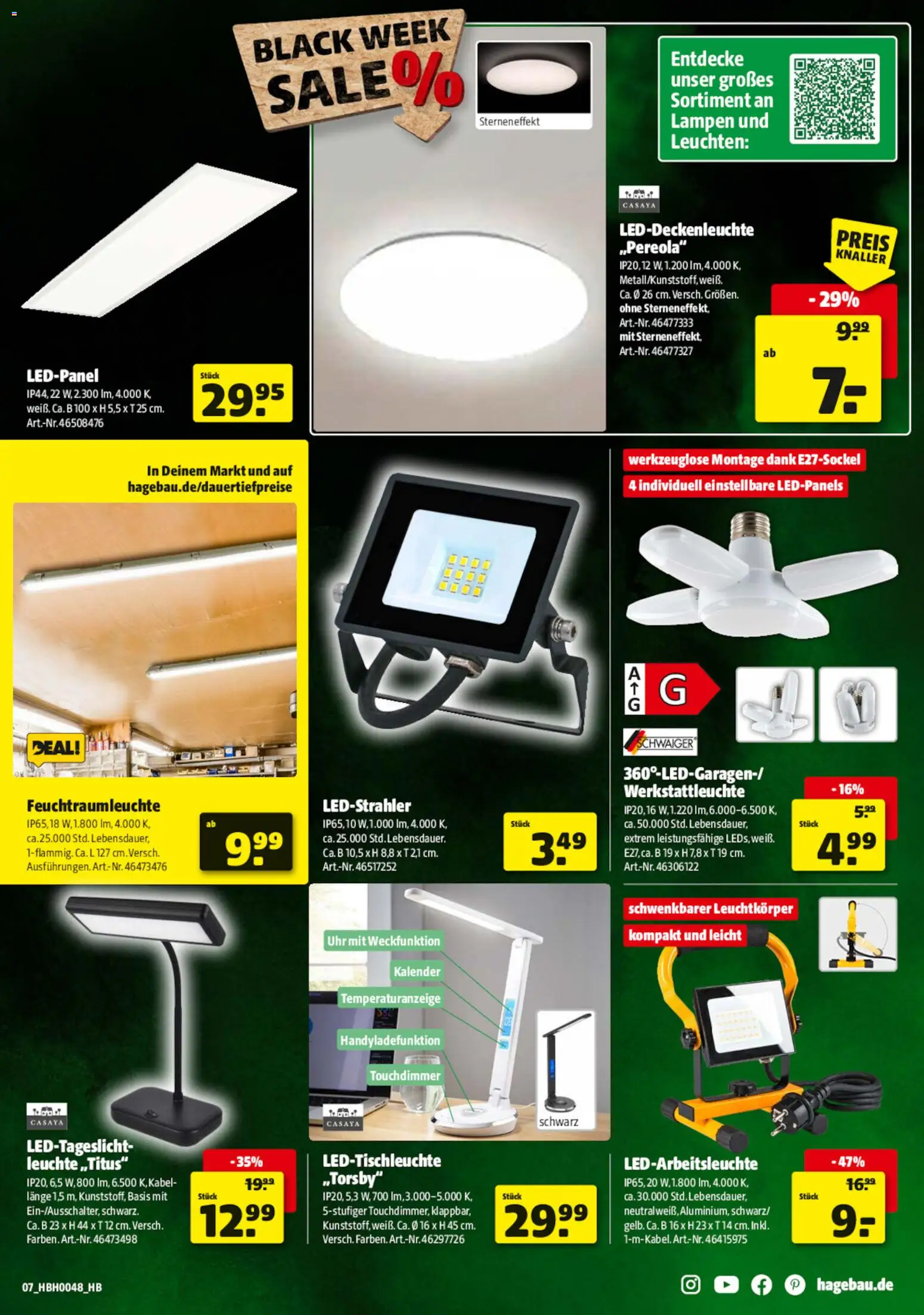 Hagebau - Black Friday – gültig ab 22.11.2025 | Seite: 7 | Produkte: Uhr