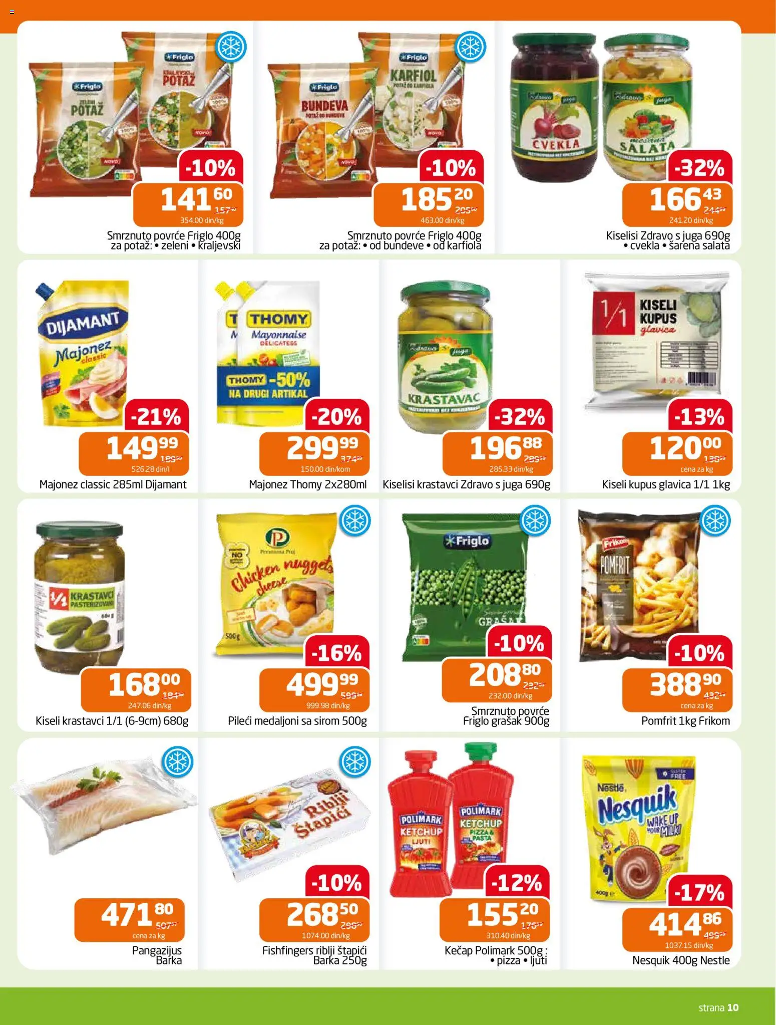 Gomex katalog - važi od 21.01.2026 | Strana: 10 | Proizvode: Krastavac, Kečap, Krastavci, Cvekla