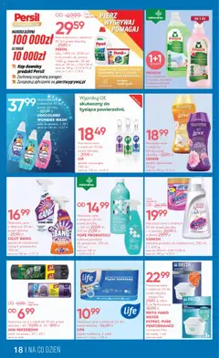 Super-pharm Gazetka od 04.09.2025 | Strona: 18 | Produkty: Vanish, Papier toaletowy, Persil, Coccolino