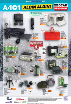 22.01.2026 tarihinden itibaren geçerli olan A101 kataloğu önizlemesi | Sayfa: 21