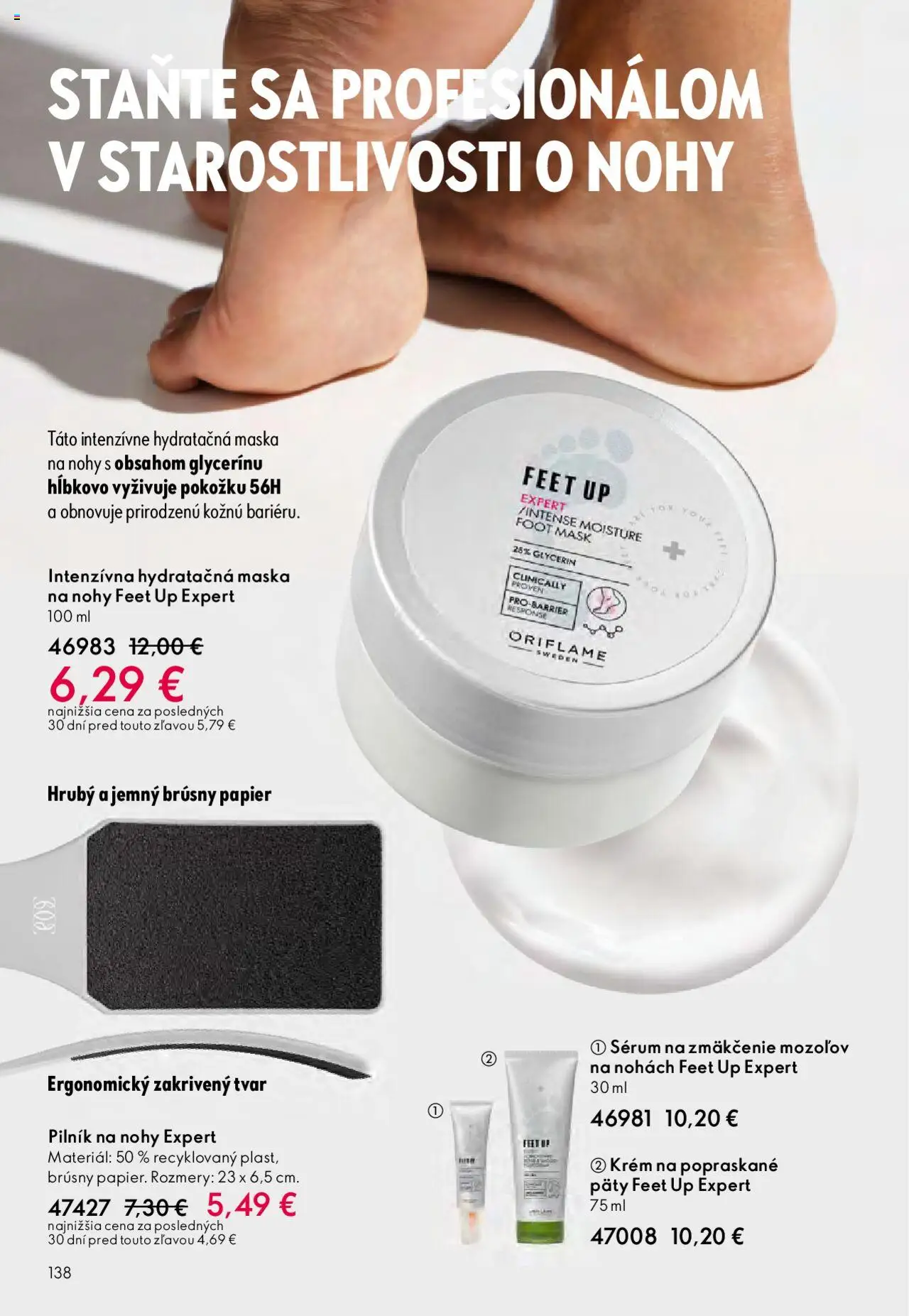 Nové Oriflame akcie – leták je platný od 01.10.2025 | Strana: 138 | Produkty: Maska, Krém
