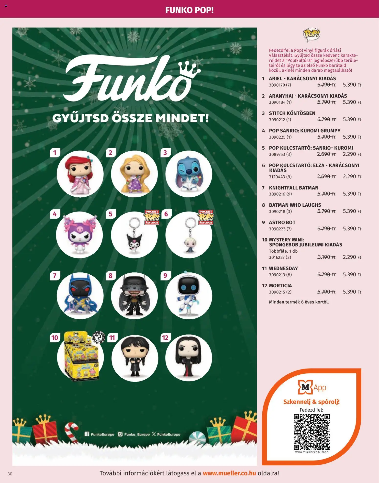 Müller akciós ujság - amely érvényes a következő dátumtól: 27.10.2025 | Oldal: 30 | Termékek: Ariel