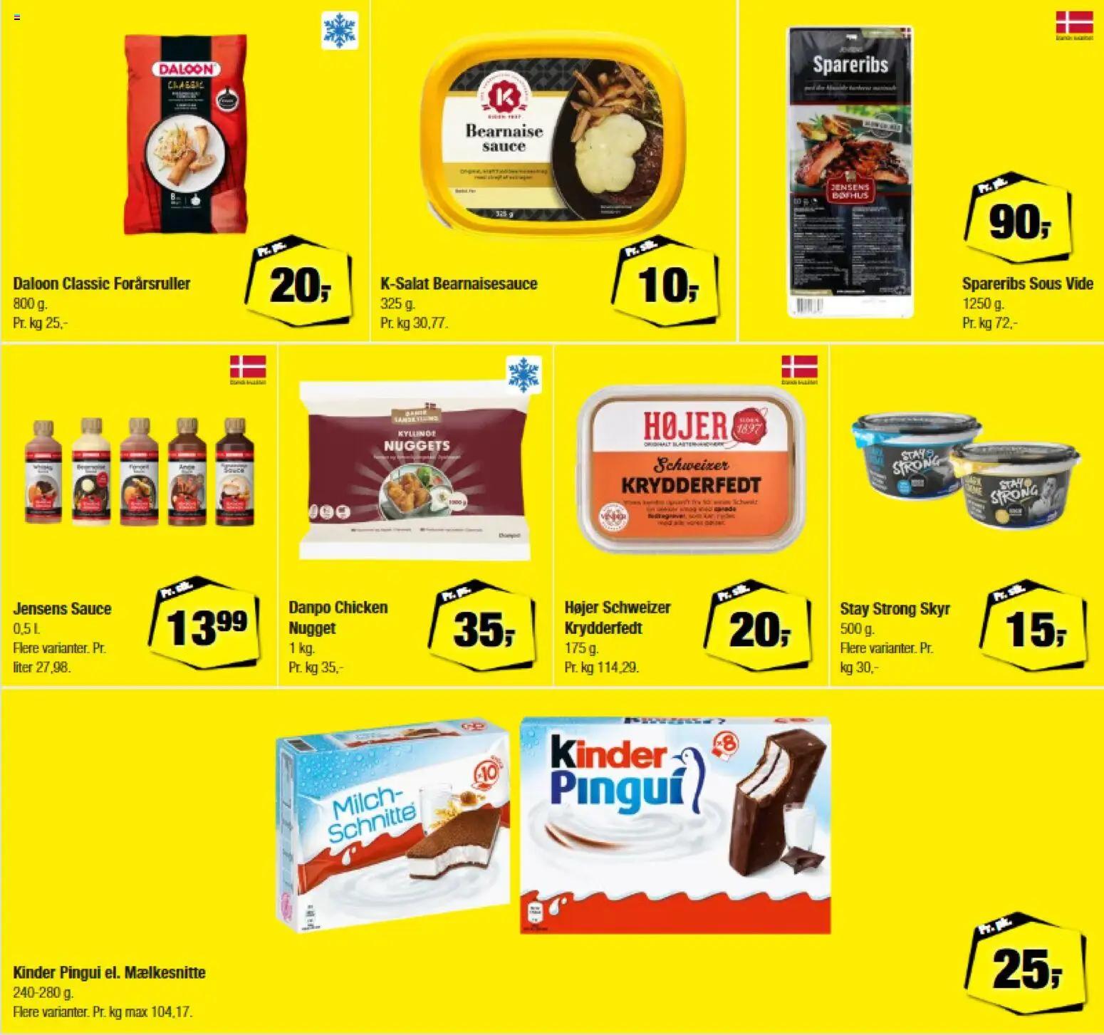 Calle tilbudsavis – gyldig fra 05.11.2025 | Side: 2 | Produkter: Skyr, Nuggets, Spareribs